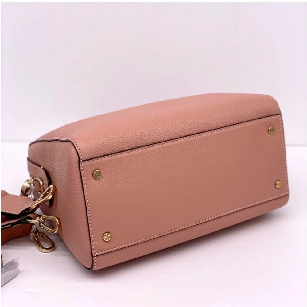 Tory Burch Thea Web Small Satchel Crossbody